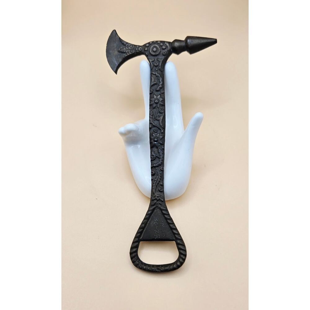 Axe VTG Cast Iron Bottle Opener